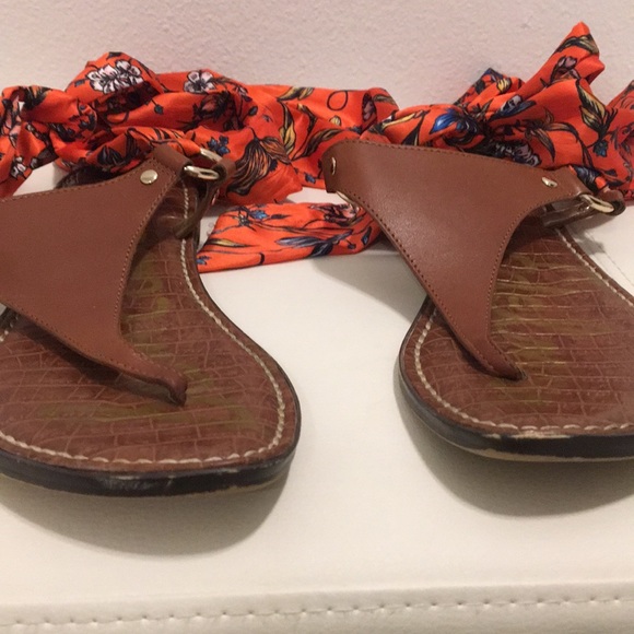Sam Edelman anklewrap sandals - Picture 3 of 4